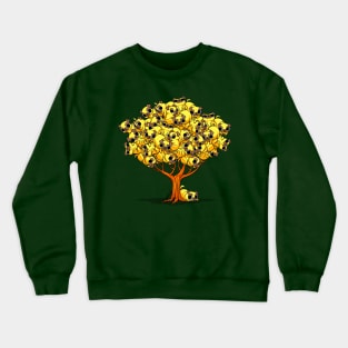 Pug Tree Crewneck Sweatshirt